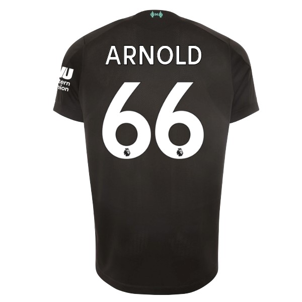 Camiseta Liverpool NO.66 Arnold 3ª Kit 2019 2020 Negro
